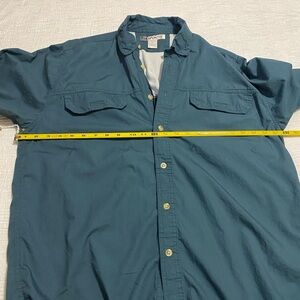 SportIf vented fishing Button-Up Shirt large